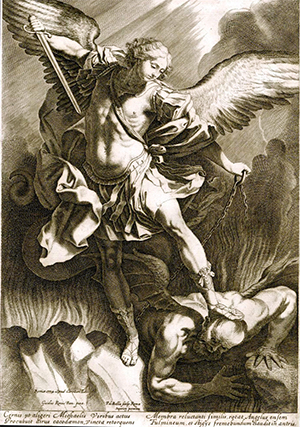 Pieter de BAILLIU The Archangel Michael 