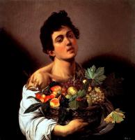 Caravaggio, Jüngling mit Fruchtkorb, Galleria Borghese Rom