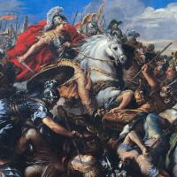 Pietro da Cortona - Battle of Alexander versus Darius