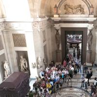 Der Saal des griechischen Kreuzes, Vatikanische Museen, Vatikan Rom