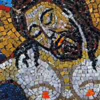 San Clemente Mosaik in der Apis (11.Jhd.)