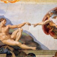 Die Erschaffung Adams Michelangelo Sistina