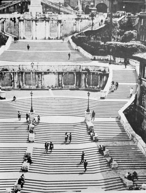 Spanische Treppe Rom Detail