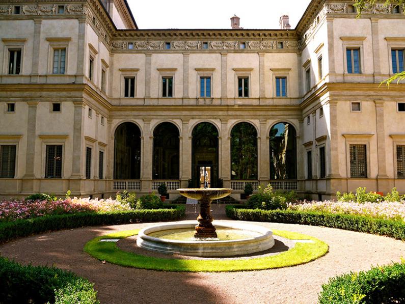 Die Villa Farnesina in Rom (Trastevere)