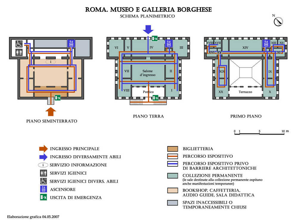 Villa Borghese Floor Plans