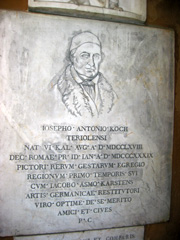 Grab von Joseph Anton Koch im Camposanto Rom 