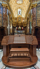 Die Orgel Sant'Antonio in Rom (Foto 2015)