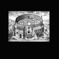 Rekonstruktion des Mausoleum des Augustus in Rom um 1570