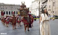 Parade zum Geburtstag Roms