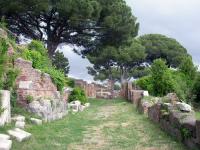 Blick von Ostia Antica