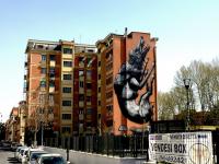 Murales in Testaccio Rom